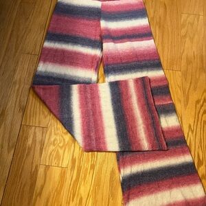 Beach Riot Ramona Wide Leg Lounge Striped Pants - Pink/Purple XL